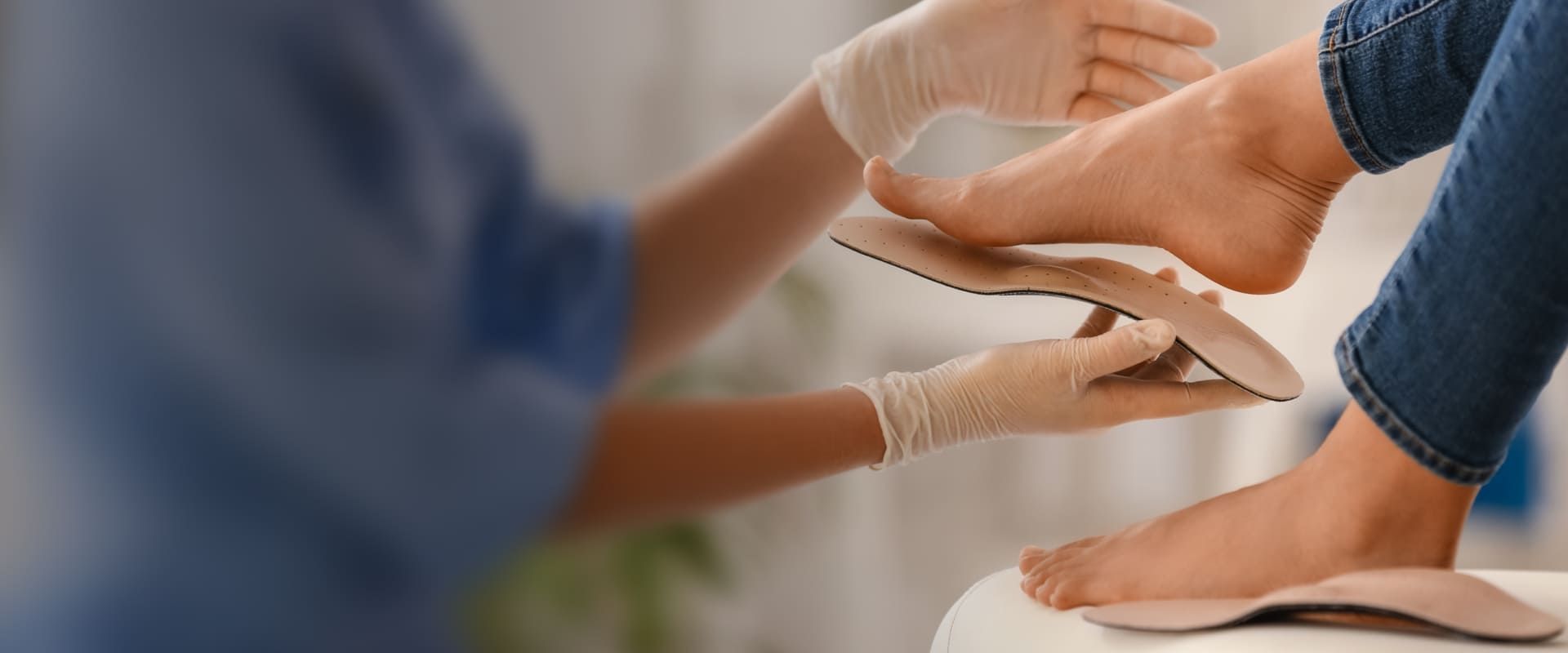 Einlagen für den Fuß